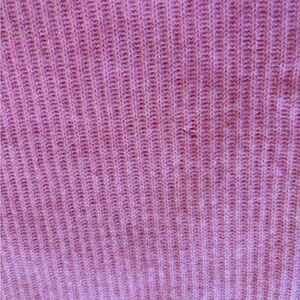 J. Crew Soft Pink Ribbed Sweater